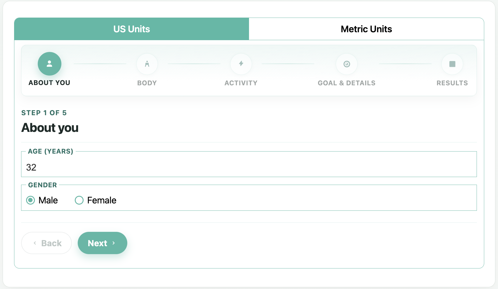 Multi-step calculator