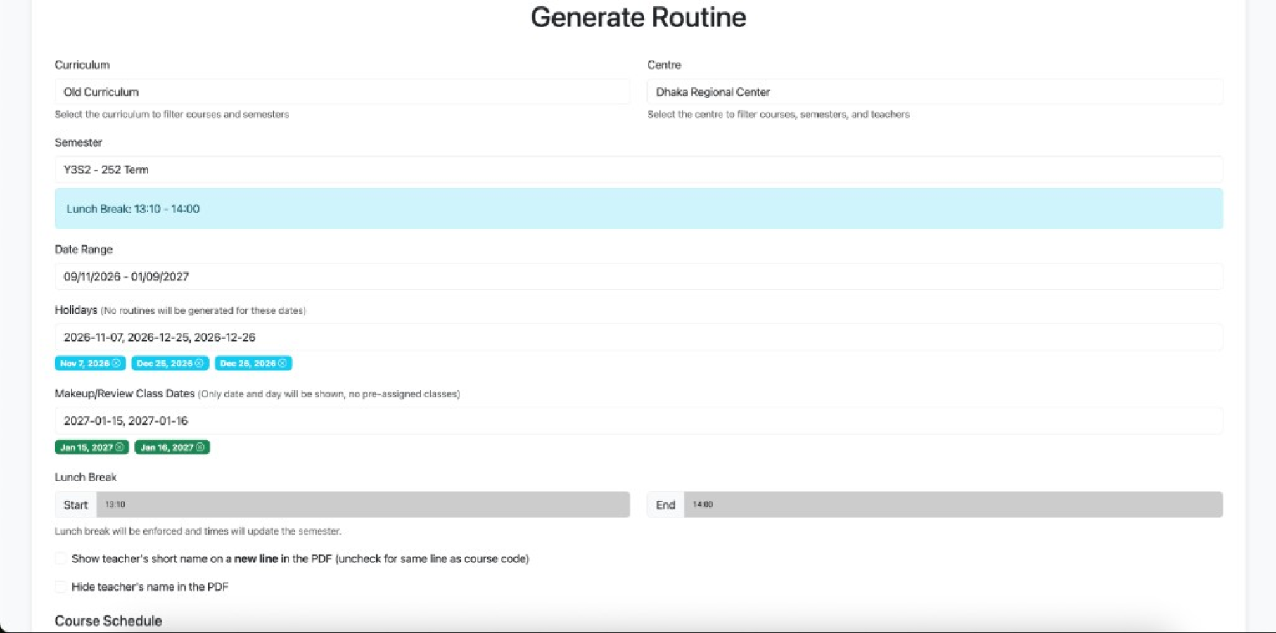 BOU SST Academic Portal