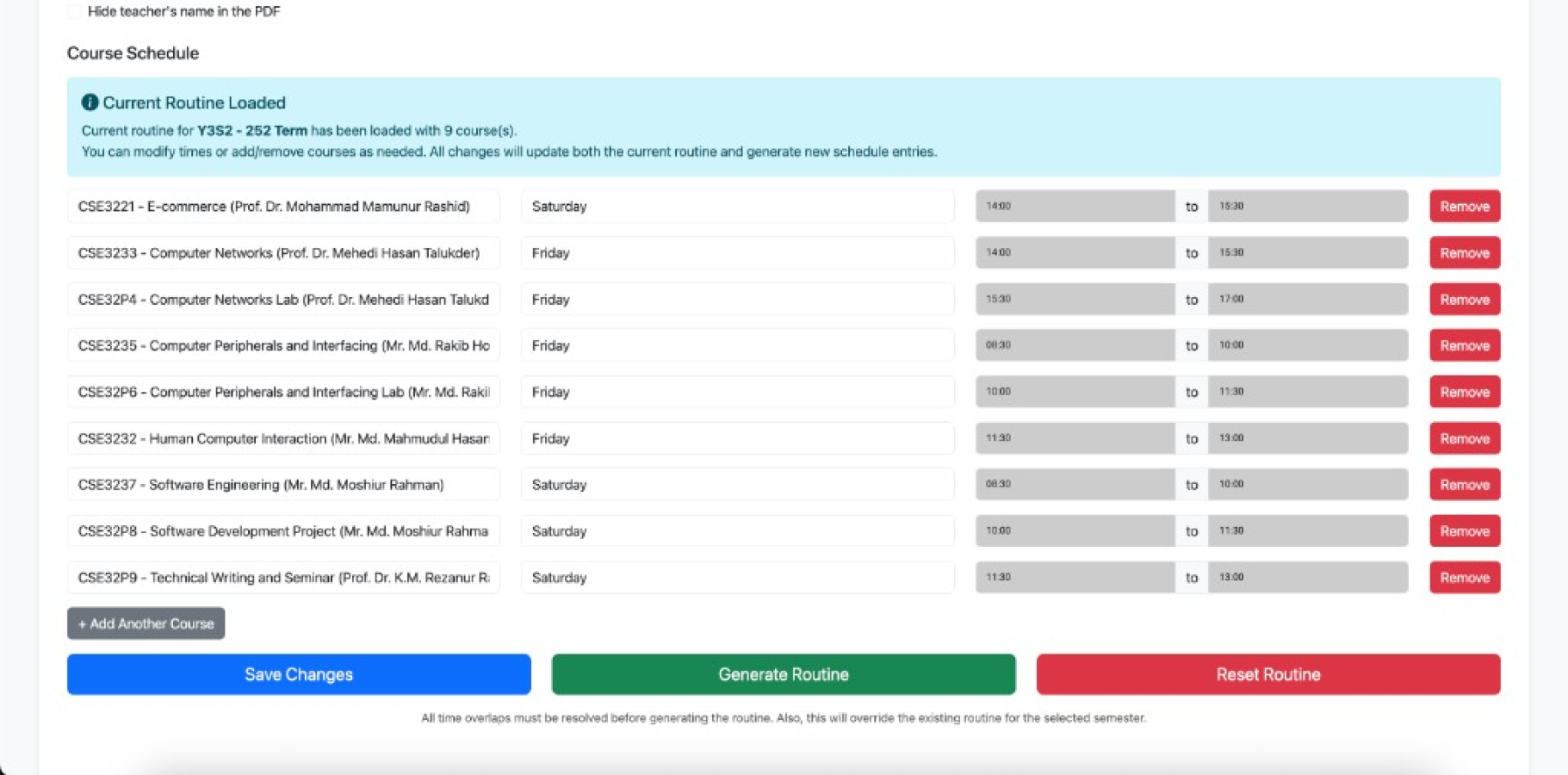 BOU SST Academic Portal